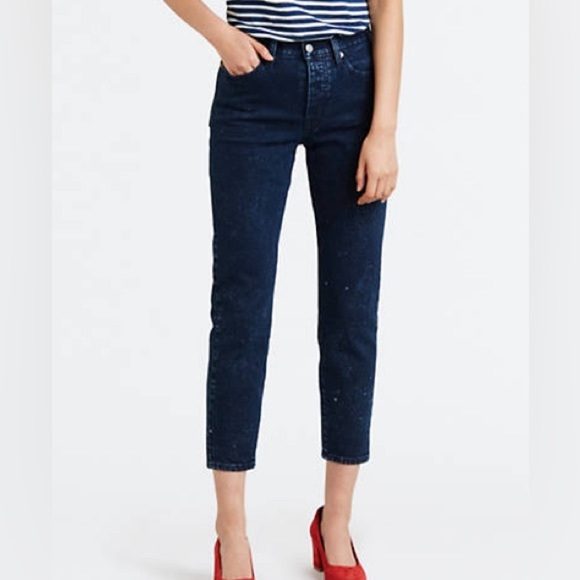 Levi's Denim - Levi’s Wedgie Jeans - Intergalactic Acid Dark Wash